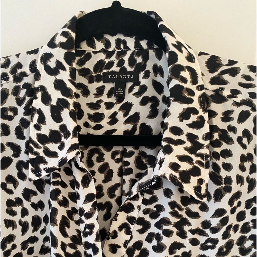 Talbots Blouse Size XL